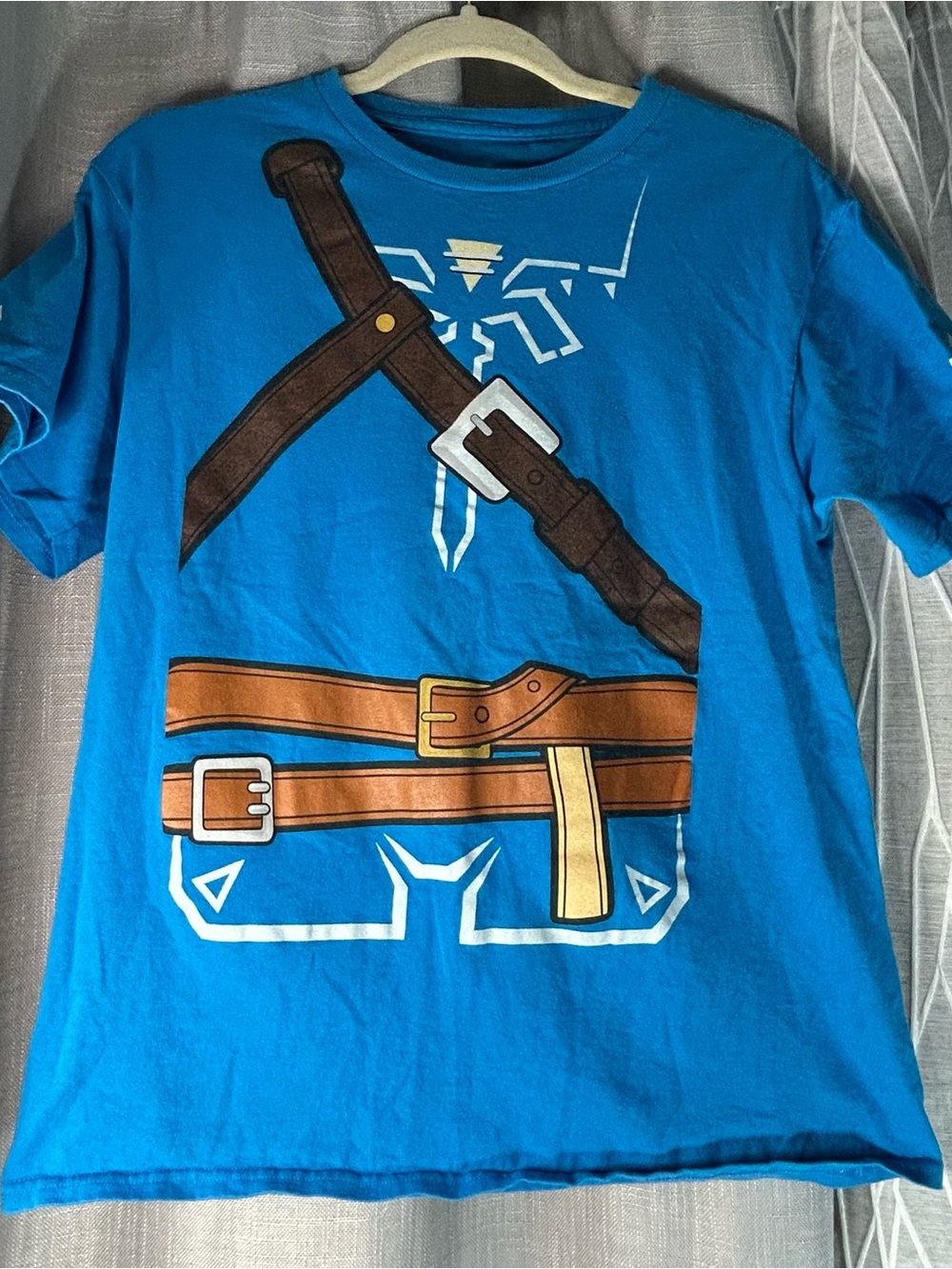 Nintendo The Legend of Zelda Breath of the Wild Blue Logo Tee